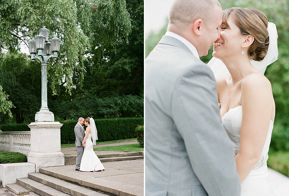 A Ritz Carlton Cleveland wedding in pastel pink