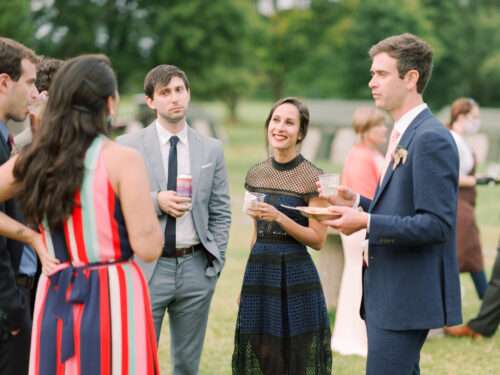 Tented wedding reception photos from a farm wedding on a private estate in Northeast Ohio