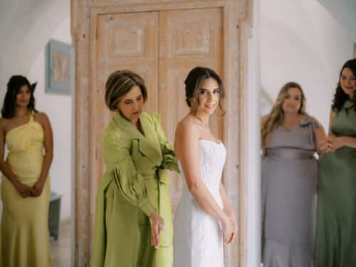 Preparation photos from a Masseria Parco della Grava wedding in Puglia, Italy