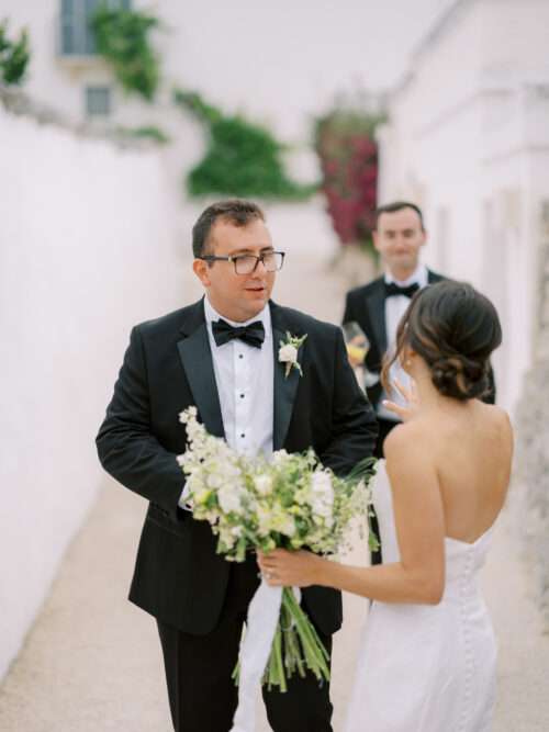 Puglia, Italy destination wedding reception at Masseria Parco della Grava