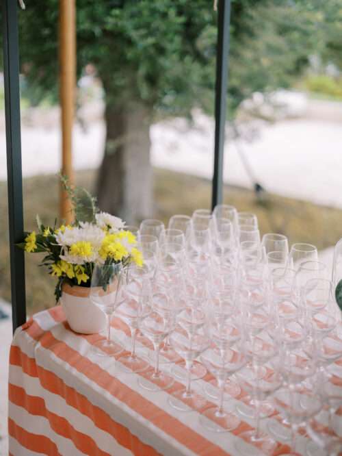 Puglia, Italy destination wedding reception at Masseria Parco della Grava