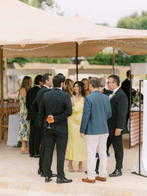 Puglia, Italy destination wedding reception at Masseria Parco della Grava