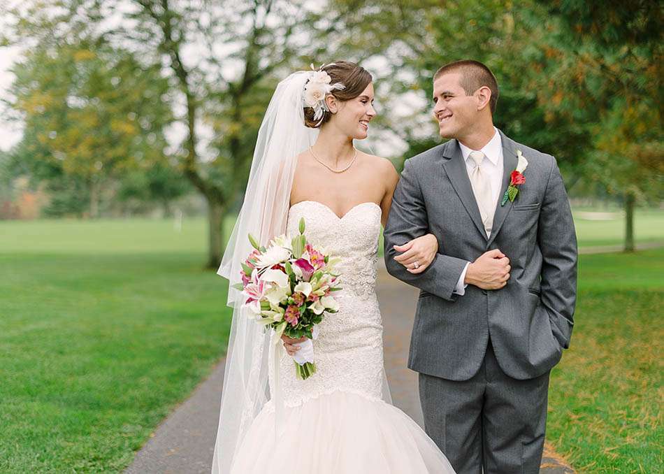 Rain Brings Luck at this Blair Center Wedding