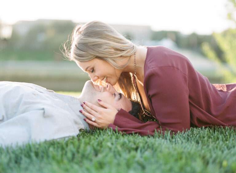 A Beautiful Sunlit Columbus Engagement Session