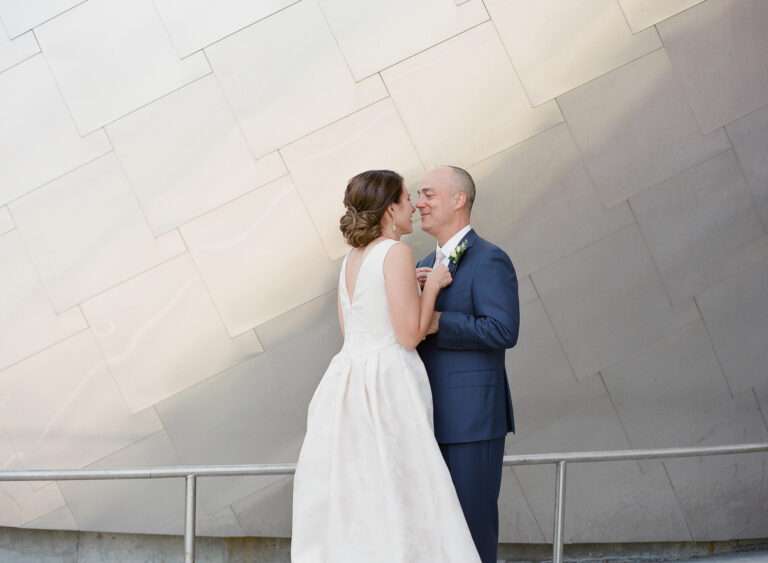 Bride and Groom portraits at Case Western Reserve University and the Cleveland Museum of Art