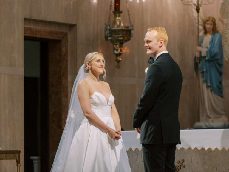 St. John Cantius wedding ceremony with Mairin and Bronson from their May wedding in Pepper Pike, Ohio