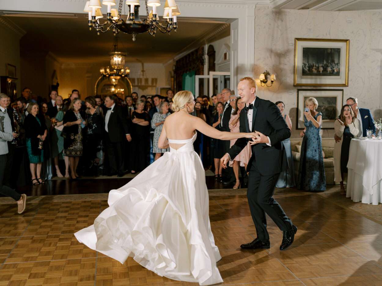 The Country Club wedding reception with Mairin and Bronson from their May wedding in Pepper Pike, Ohio