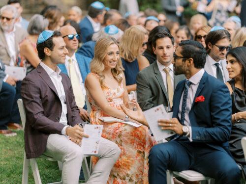 Natural and organic summer wedding photos filled with bold colors at the Club at Hillbrook in Chagrin Falls, Ohio