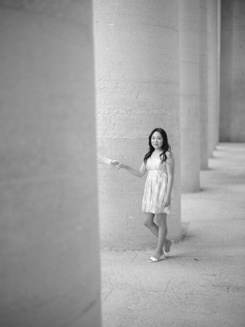 Columbus, Ohio engagement photos at Schiller Park, German Vilalge, and Capitol Square by Columbus, Ohio wedding photographer Hunter Photographic.