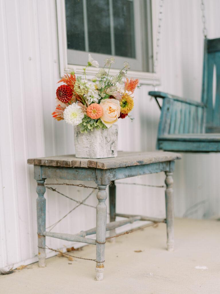 Rural Society at Warwick Farm wedding photos in summer garden style near Mount Vernon, Ohio