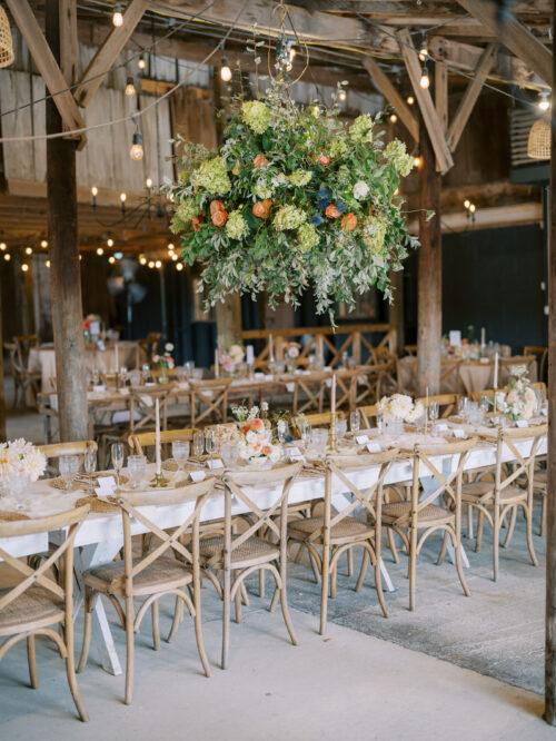 Rural Society at Warwick Farm wedding photos in summer garden style near Mount Vernon, Ohio