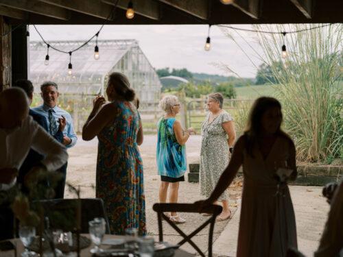 Rural Society at Warwick Farm wedding photos in summer garden style near Mount Vernon, Ohio